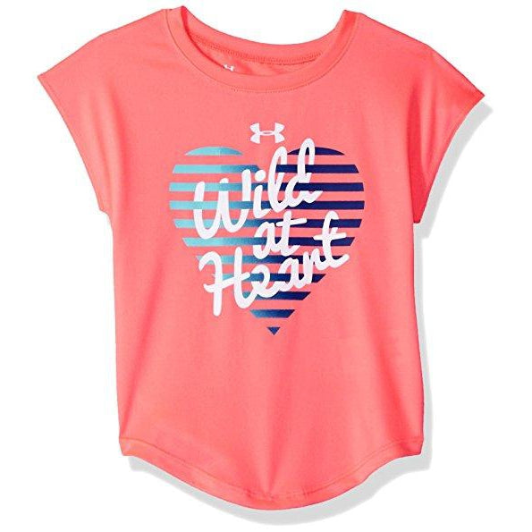 Under Armour, Girl - Shirts & Tops,  Wild At Heart Flutter Top