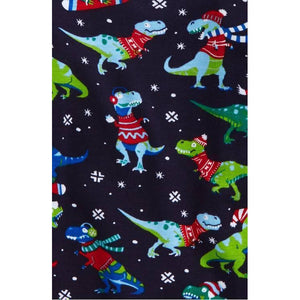 Hatley, Boy - Pajamas,  Hatley Winter Sports T-Rex Pajama Set