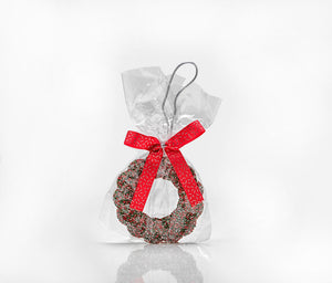 Belgian Chocolate Wreath Ornament - Eden Lifestyle