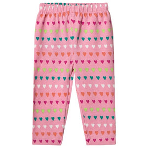 Hatley, Baby Girl Apparel - Leggings,  Hatley Heart Stripes Mini Fashion Leggings