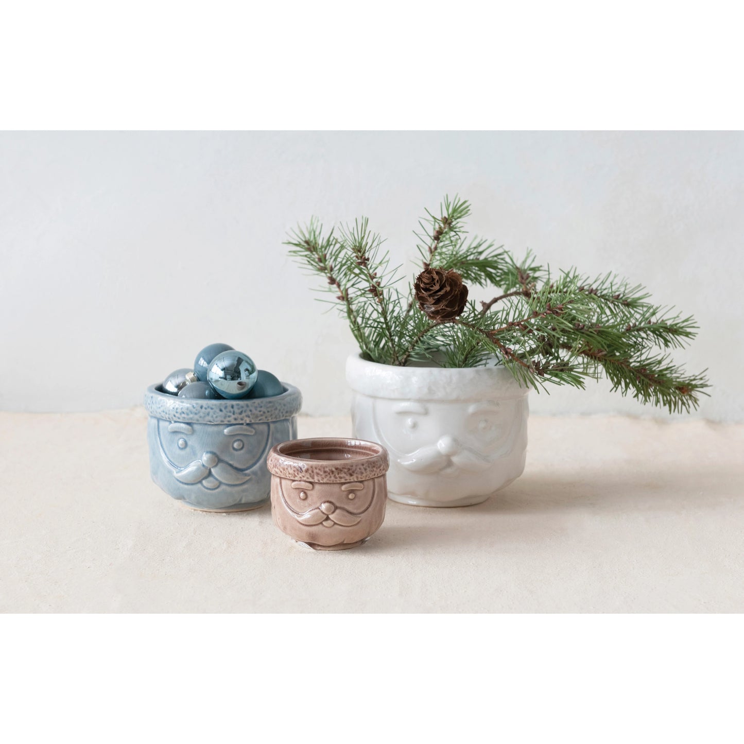 Santa Stoneware Set - Eden Lifestyle