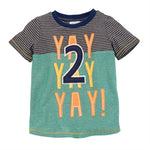 Mud Pie, Baby Boy Apparel - Tees,  Yay Two Tee