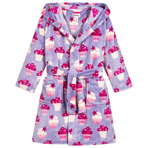 Hatley, Girl - Pajamas,  Hatley Yummy Cupcakes Fleece Robe