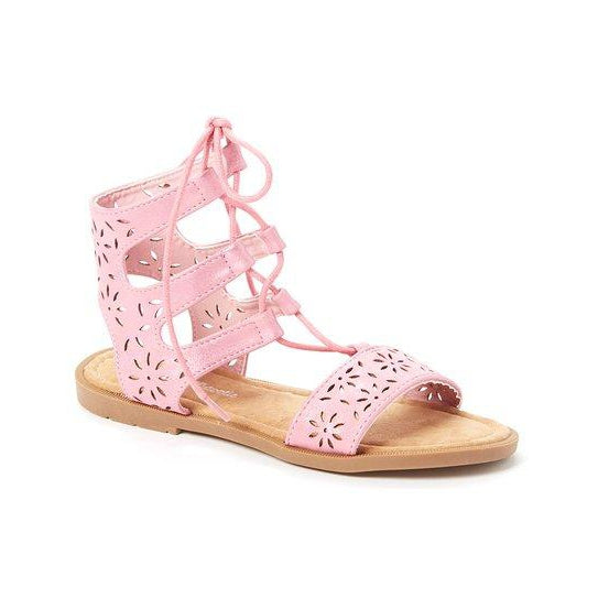 Eden Lifestyle, Shoes - Women,  Pink Floral Sandals